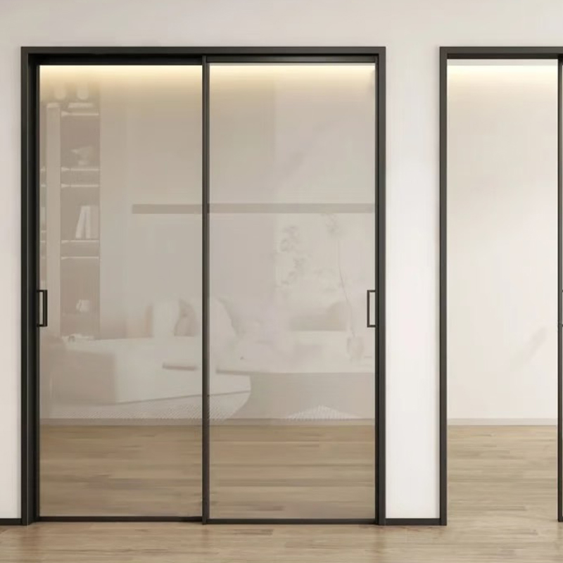 Pintu Geser Top-Track bersuspensi senyap